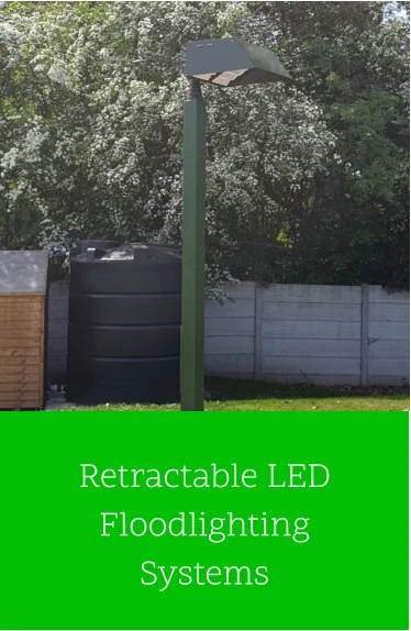 retractable sports lighting
