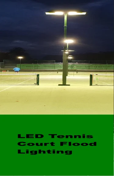 led tennis court lighting