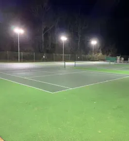 TennisPro LED floodlighting upgrade